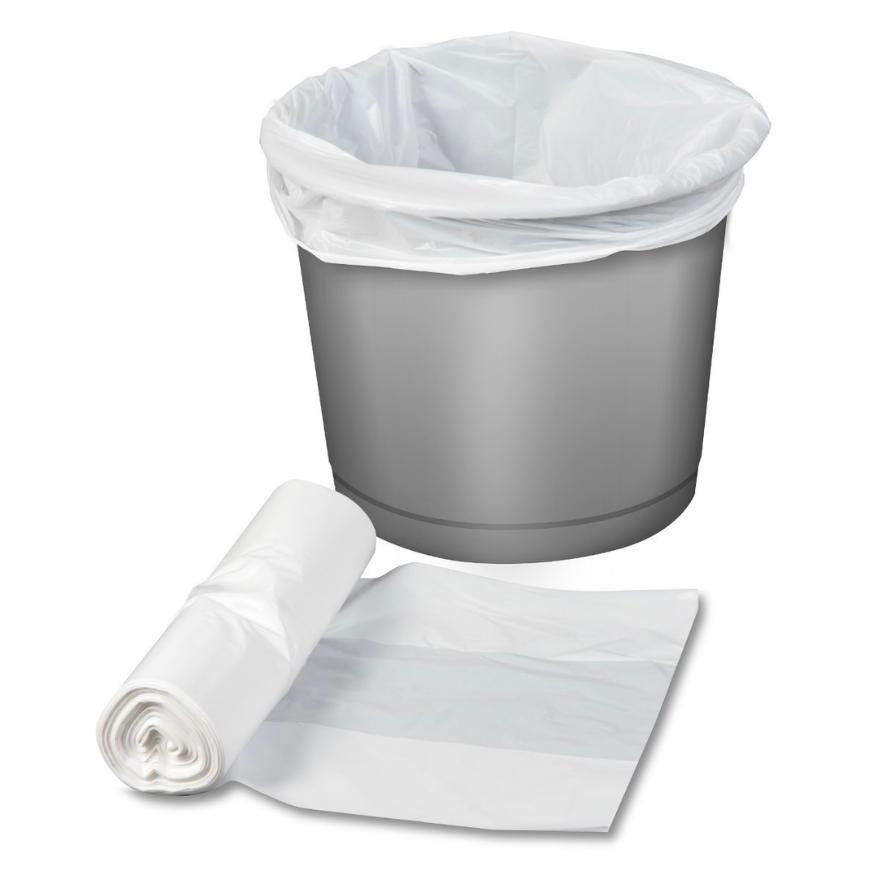 Rubbish Bag Bin Liner White-50